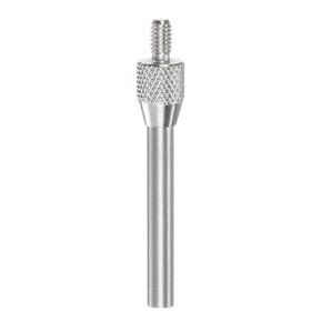HARFINGTON Needle Point Contact Points 20mm Length 3mm Dia M2.5 Thread 303 Stainless Steel Flat Head for Depth Gauge Dial Indicator