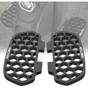 Inmotion V11 V12 Honeycomb Pedals, V11 V12 Electric Unicycles Non-Slip Off-Road Pedals High-Density Aviation Aluminum Footrest Accessories (Black)