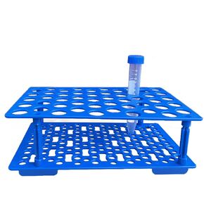 Detachable 15 ml Centrifuge Vial Rack, Test Tube Rack Holder Storage for Laboratory (50 Well)