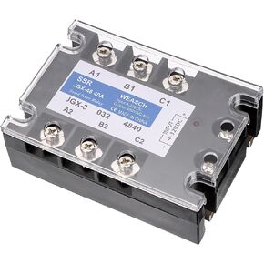 3 Phase Solid State Relay, JGX-48 40A, DC to AC, Input 4-32VDC to Output 480VAC 40A (1) in Saudi Arabia