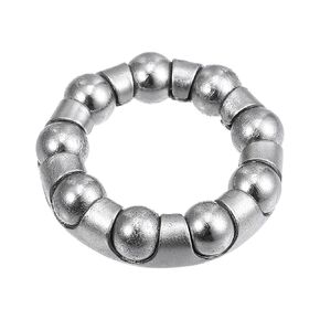 X AUTOHAUX 6.35mm x 9 Ball Bearings Cages Crank Bearings Wheel Bearing Retainer for Bicycle