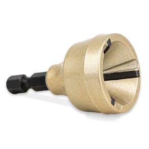 TGR Deburring External Chamfer Drill Bit Tool with Tungsten Blades, Removes Burrs on 1/8"-3/4"(3mm-19mm) Bolts