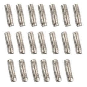 20Pcs M6x20 Stainless Steel Fully Threaded Screw Rod Stud