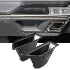 Front Door Handle Storage Trays for Tesla Model X 2024 2023 2022 - Inner Door Handle Tray Box for Tesla Model X Accessories, Create Car Storage Space by Handle Pocket (2PCS)