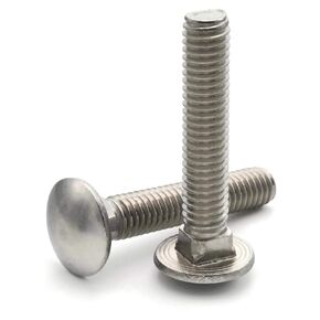 Carriage Bolt 18-8 Stainless Steel 1/4"-20 x 1-1/2" Qty-100