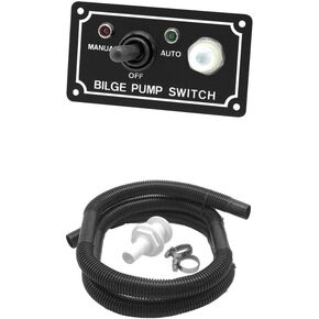 Shoreline Marine Bilge Pump Switch 3-Way Panel