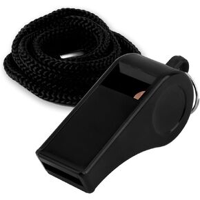 Whistle, Plastic Whistle for Coaches, Whistle Emergency Whistle for Adults Lifeguard Whistle with Lanyard Loud Crisp Sound Dog Whistle Referee Whistle Coach Whistle for Teachers Pet Training Officials