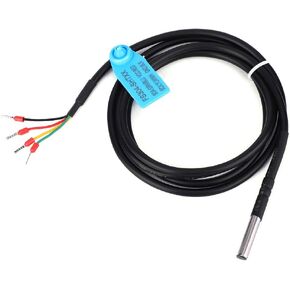 Temperature Humidity Sensor, I2C Interface FS304 SHT30 FS304 SHT31 FS304 SHT35 Waterproof Digital Thermal Soil Probe Module Stainless Steel Room Thermometer Hygrometer with Extension Cable(SHT31)