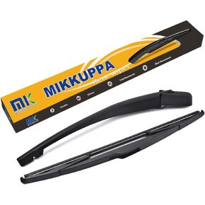 Rear Wiper Arm Blade, Replacement for Audi Q7 2006-2015 - MIKKUPPA Back Windshield Wiper Assembly Replacement - All Season Natural Rubber Cleaning Window