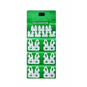 INSIZE 4804-26E Radius Gage Set, 0.010" x 0.5"