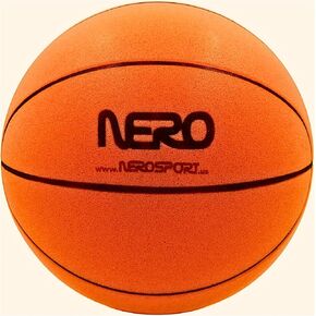 Ninja Silent Basketball- Soft Foam Indoor Basketball Size 3 (7 inches) | Soundless Basketball for Quiet Dribbling and Indoor Training