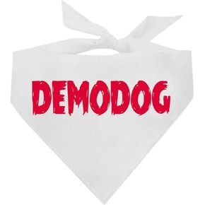 Demodog Dog Bandana (Black, OS 865)