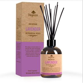 | Reed Diffuser | Lavender | Botanical Soul | Bathroom Decor | Air freshener | 8.45 Ounce |