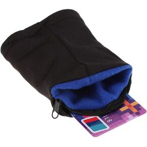Wristband Wallet, Sports Thick Waterproof Sweatband with Zipper Pocket for Running Walking and Cycling to Hold Cash Card Keys and ID's, Wrist Band Pouch