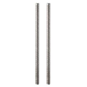 Rods Bar Studs 2PCS 1.25mm Thread Pitch Useful M8 Fully Threaded Rod Practical 304 Stainless Steel Long Threaded Screw Clamps(M8 x 180mm)
