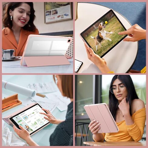 Fintie Clear Case for Samsung Galaxy Tab A11+/A9+ 11'', Lilac Marble in Saudi Arabia