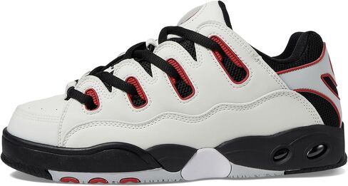 Osiris Men's D3 OG Skate Shoe, Black/White/Red, 9.5 in Saudi Arabia