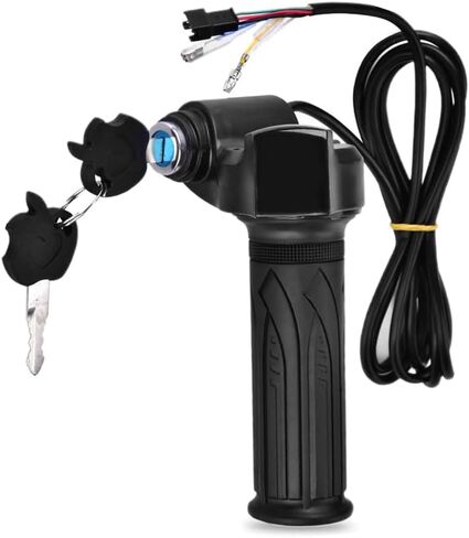 Electric Grips, Waterproof LED Display E- Handlebar Grip for Electric Cars Scooter (1 Pair) in Saudi Arabia