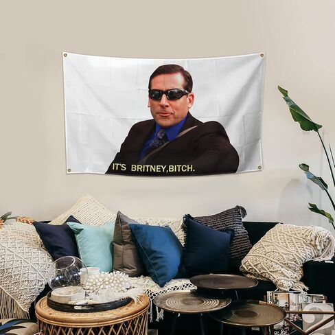 Michael Funny Tapestry Scott 3 * 5FT Banner Meme Flag For Room College Decor Room Backdrop Poster Fashion Art Home Decor in Saudi Arabia