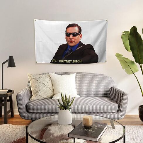 Michael Funny Tapestry Scott 3 * 5FT Banner Meme Flag For Room College Decor Room Backdrop Poster Fashion Art Home Decor in Saudi Arabia