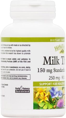 Natural Factors Milk Thistle Extract 250 Mg, 90 CT in Saudi Arabia