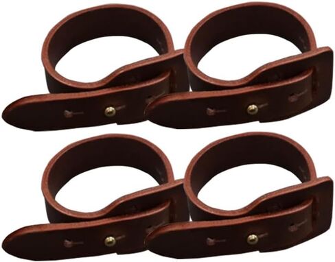 Curtain Strap Strap Sdjdhej 2-Piece Leather Curtain Strap Curtain Strap Black Curtain Strap Office Living Room Curtain Buckle Decoration Rope (Black) in Kuwait