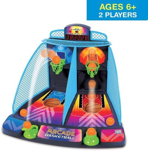 Game Zone Arcade Mini Golf - لعبة جولف صغيرة تفاعلية على الطاولة مع 9 فتحات وعوائق متحركة للأطفال من 1 إلى 4 لاعبين بعمر 6 سنوات فما فوق - مثالية لليالي العائلة! in Kuwait