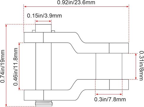 OIIKI Roller Chain Offset Link #40, 5-Pack in Saudi Arabia