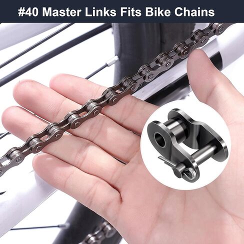 OIIKI Roller Chain Offset Link #40, 5-Pack in Saudi Arabia