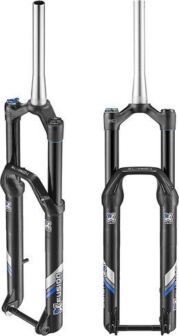 شوكة تعليق Slide Boost RC MTB، 29 بوصة، 140 مم للسفر، مدببة، 15 × 110 مم من خلال المحور، شوكة تعليق الدراجة الجبلية، 22-XFSDBRC-140-001 in Kuwait