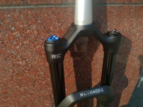 شوكة تعليق Slide Boost RC MTB، 29 بوصة، 140 مم للسفر، مدببة، 15 × 110 مم من خلال المحور، شوكة تعليق الدراجة الجبلية، 22-XFSDBRC-140-001 in Kuwait