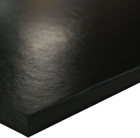Small Parts 33-006-375-004-036 SBR (Styrene Butadiene Rubber) Sheet, 60 Shore A, Black, Smooth Finish, No Backing, 3/8" Thickness, 4" Width, 36" Length in Kuwait