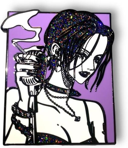 NANA Pin Enamel NANA Osaki Komatsu Pin Anime Manga Pin Rock Pin Black stone Pin Music Pin Hard Enamel in Saudi Arabia