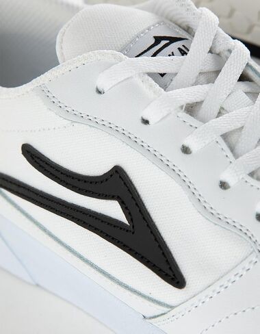 Lakai Cambridge Mens Skate Shoes, White Leather, 13 in Saudi Arabia