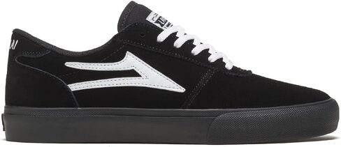 حذاء Lakai للرجال من Manchester للتزلج، جلد سويدي أسود، 6.5 in Kuwait