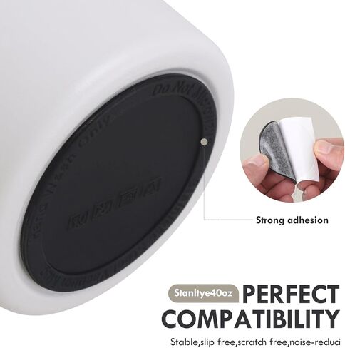 Rubber Bottom for Stanley 40 oz Cup, Protective Non Slip Silicone Bottoms Tumbler Bumpers in Kuwait