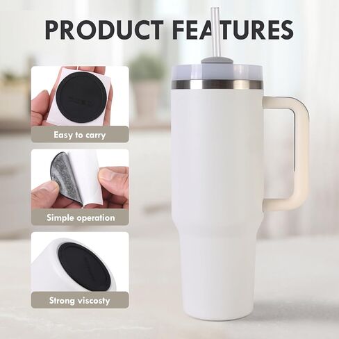 Rubber Bottom for Stanley 40 oz Cup, Protective Non Slip Silicone Bottoms Tumbler Bumpers in Kuwait