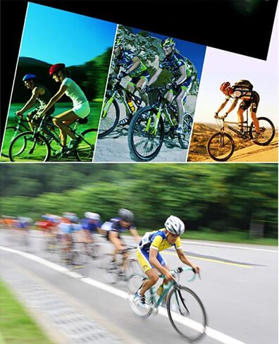 Bike Grips, KEWORK Double Locking Bike Handlebar Grips for Bike Bicycle Mountain Bike, Rubber Inside & Aluminum Alloy Ends Part, Include 2 Handlebar Caps in Kuwait