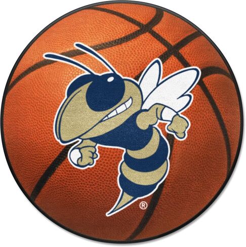 FANMATS NCAA Unisex-Adult Basketball Rug - 27in Diameter in Saudi Arabia