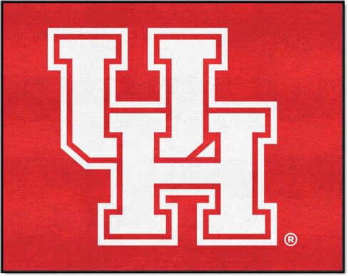 FANMATS - سجادة 1528 NCAA University of Houston Cougars المصنوعة من النايلون للوجه مقاس 19 بوصة × 30 بوصة in Saudi Arabia