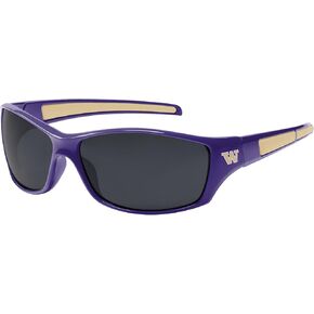 FOCO Washington Huskies نظارة شمسية رياضية ملفوفة من الرابطة الوطنية لرياضة الجامعات (NCAA).