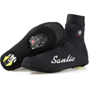 Santic Cycling Shoe Covers Unisex Windproof Bike Cycling Overshoes Winter Thermal Sports Accessories 1 Pair …