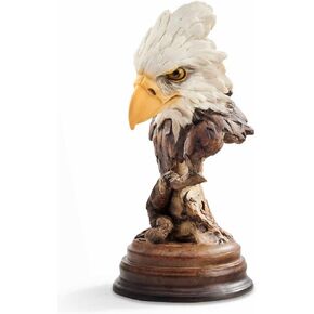 Wild Wings Aerie - Eagle Sculpture by Stephen Herrero