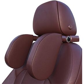 Car Headrest Pillow, 180 Degrees Adjustable Car Seat Headrest, Head Rest Pillow For Car Suitable For Adults And Children To Sleep While Traveling Booster Car Seat（Black）