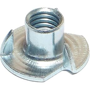 014973322700 Pronged Tee Nuts, 3/8-16, Piece-100