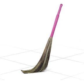 Gala King Kong Grass Floor Broom - Pack Of 1, Red