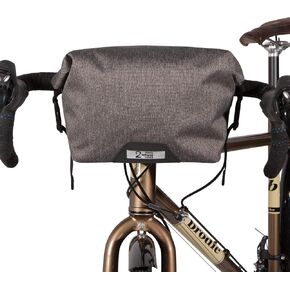 Two Wheel Gear - Dayliner Mini Roll Top Handlebar Bag (3 L) - Water Resistant with Shoulder Strap and Reflective Detail, Commuter Sling Messenger Bag