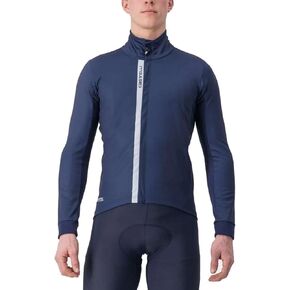 Castelli Men’s Entrata Jacket, Windproof Fleece Road & Gravel Cycling Jacket