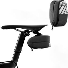 Bike Bicycle Triangle Bag Bike Bag Bicycle Front Frame Bag Bike Accessories Pouch Waterproof Bike Bicycle Frame Front Tube Pouch Bag Bike Storage Bag (Black)