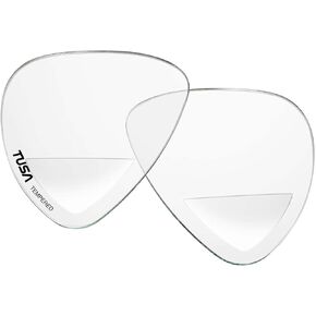 TUSA BF-211 Gauge Reading Lens for M-2004 Intega Mask, Left, +2.0